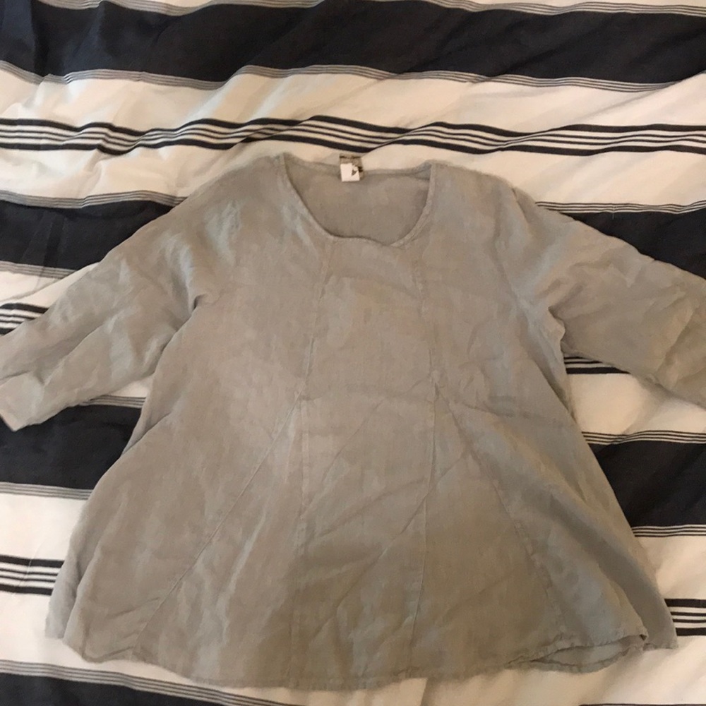 A long sleeve casual or dressy super silky type